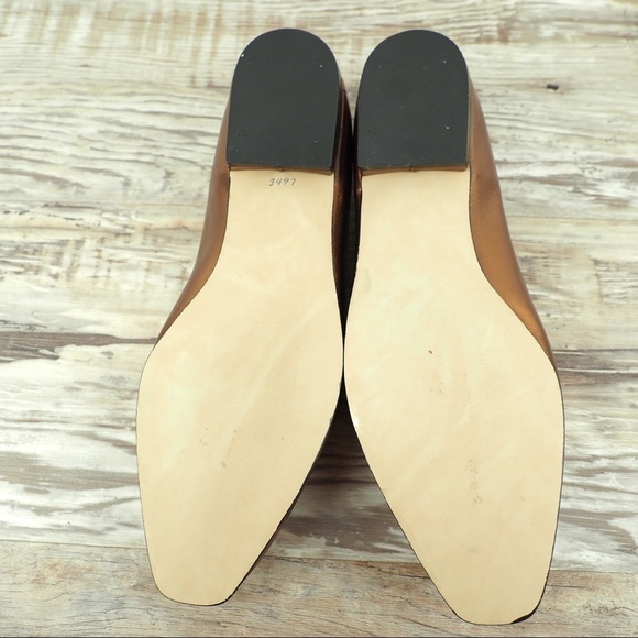 Magdesians sz 8 copper metallic leather loafers - Picture 6 of 9